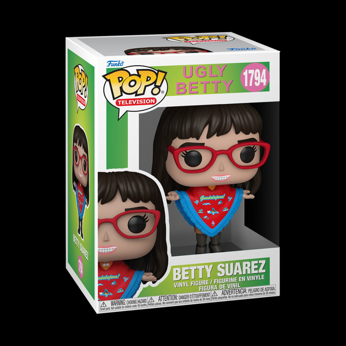 UGLY BETTY - POP FUNKO VINYL FIGURE 1794 BETTY SUAREZ 9CM