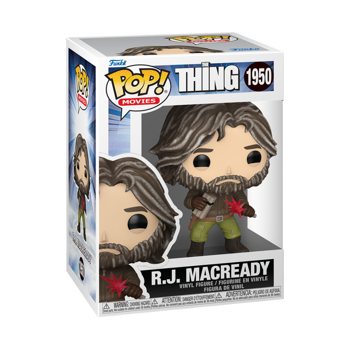 THE THING - POP FUNKO VINYL FIGURE 1950 R.J. MACREADY 9CM