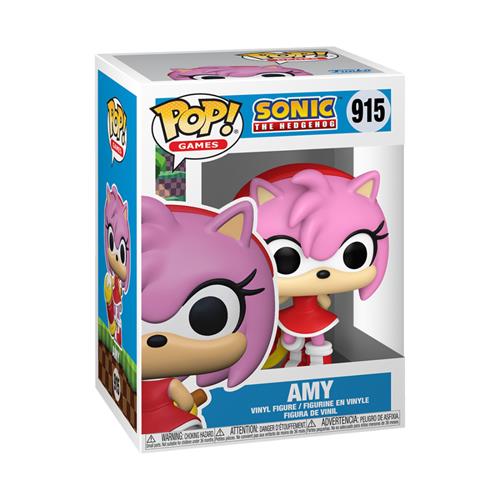 SONIC THE HEDGEHOG - POP FUNKO VINYL FIGURE 915 AMY 9CM