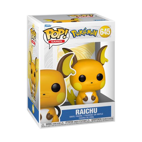 POKEMON - POP FUNKO VINYL FIGURE 645 RAICHU (EMEA) 9CM