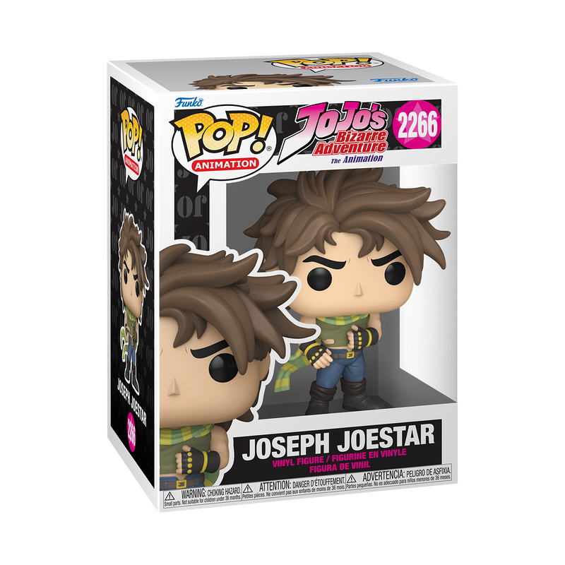 JOJO'S BIZARRE ADVENTURE S2 - POP FUNKO VINYL FIGURE 2266 JOSEPH JOESTAR 9CM