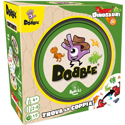 DOBBLE DINOSAURI (ECO-SLEEVE)