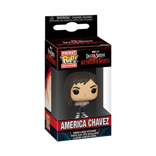 MARVEL: DOCTOR STRANGE 2 - POP FUNKO VINYL KEYCHAIN AMERICA CHAVEZ 4CM