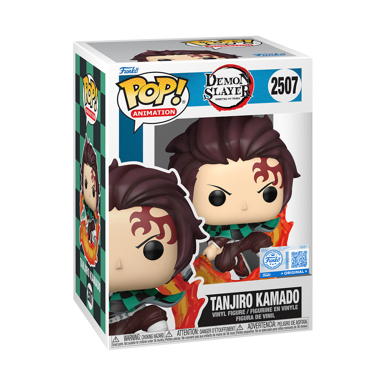 DEMON SLAYER - POP FUNKO VINYL FIGURE - TANJIRO (ALT) 9CM FUNSIDE EXCL