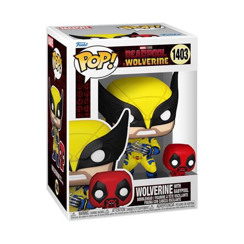 MARVEL: DEADPOOL - POP & BUDDY FUNKO VINYL FIGURE 1403 WOLVERINE W/BABYPOOL 9CM