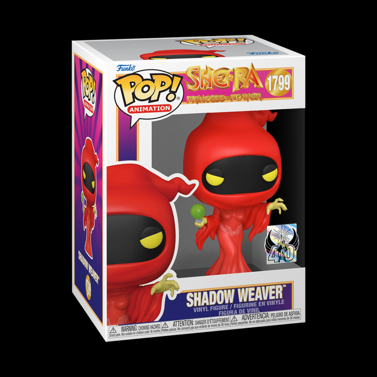 SHE-RA - POP FUNKO VINYL FIGURE 1799 SHADOW WEAVER 9CM