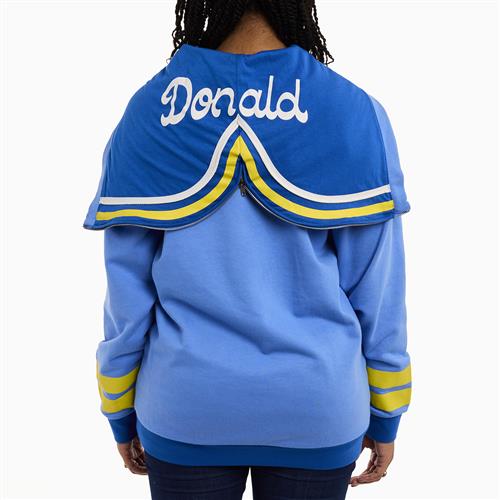 DISNEY - DONALD DUCK: 90TH ANNIVERSARY - FELPA CON CAPPUCCIO - DONALD 3XL