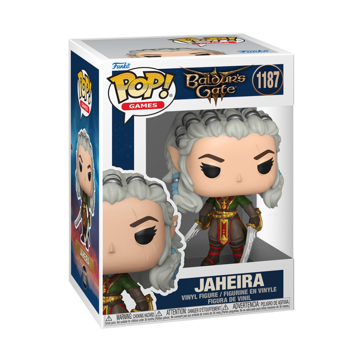 BALDUR'S GATE 3 S3 - POP FUNKO VINYL FIGURE 1187 JAHEIRA 9CM