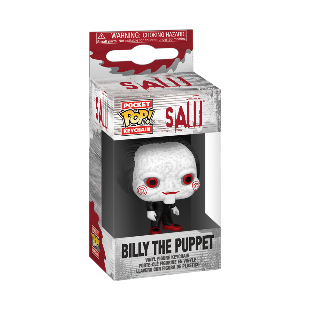 SAW: 10TH ANNIVERSARY - KEYCHAIN - BILLY 4CM