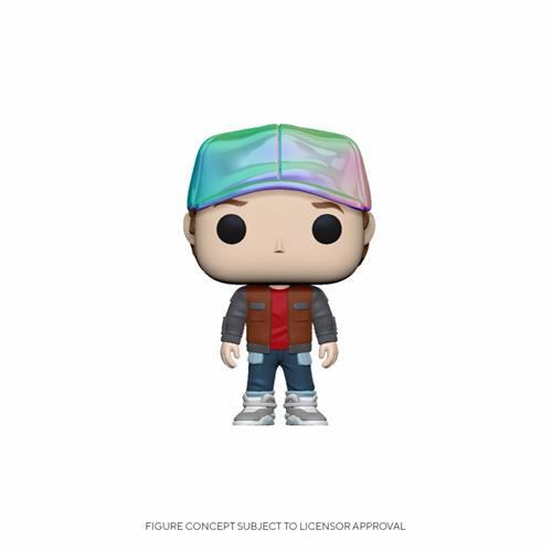 BACK TO THE FUTURE - POP FUNKO VINYL FIGURE 962 MARTY IN FUTURE OUTFIT 9CM