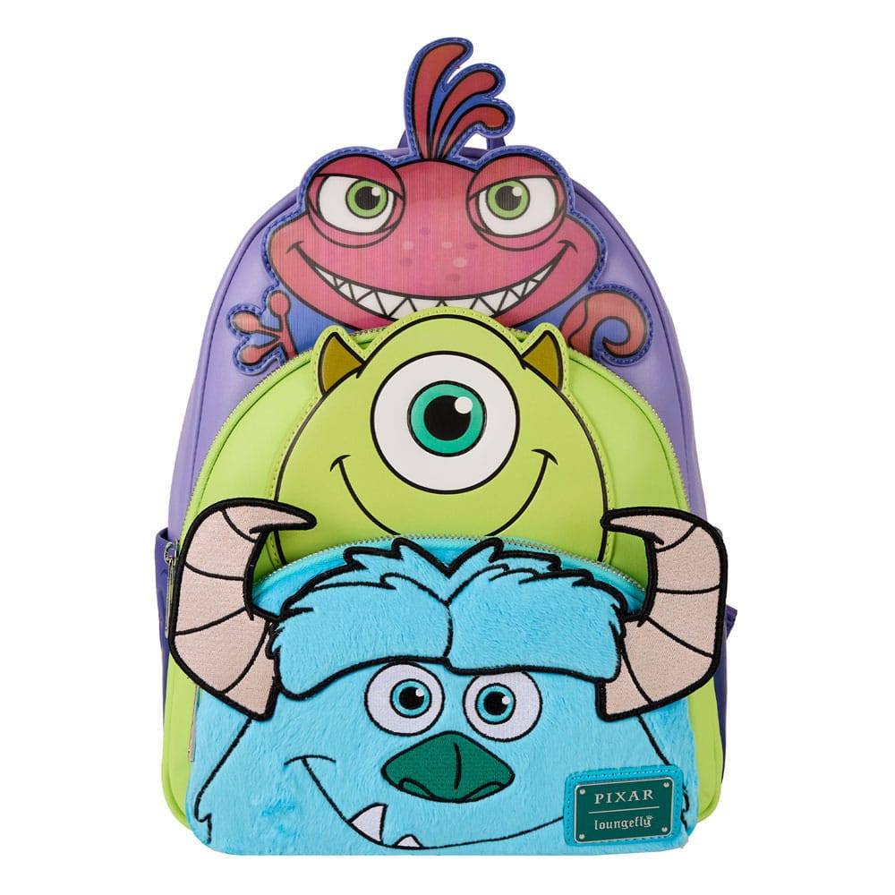 DISNEY - PIXAR MONSTERS INC. - ZAINETTO - MIKE SULLEY AND RANDALL TRIPLE POCKET