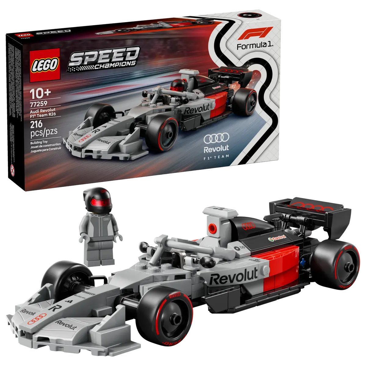 77259 - SPEED CHAMPIONS - AUTO DA CORSA AUDI REVOLUT F1 TEAM R26