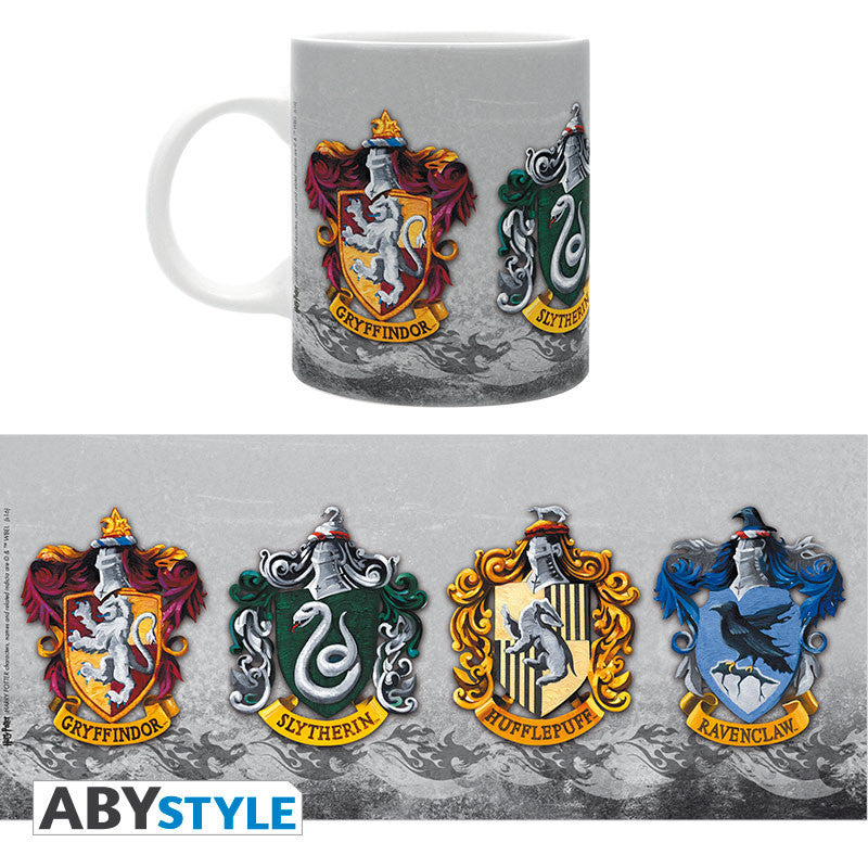 ABYMUG285 - HARRY POTTER - TAZZA 320ML - THE 4 HOUSES BOX
