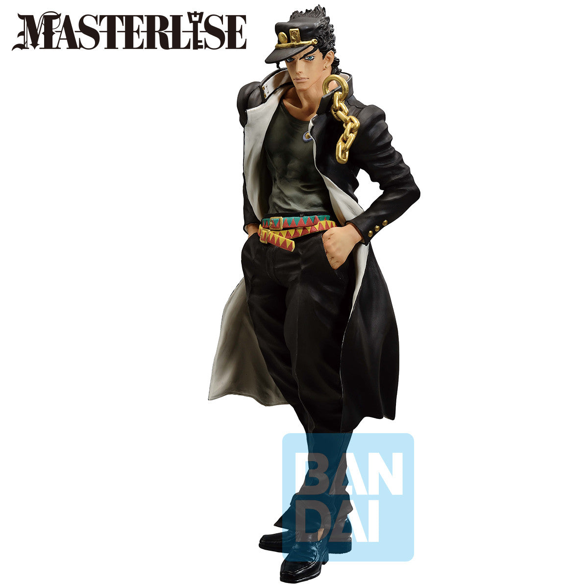 68487 - JOJO'S BIZARRE ADVENTURE - ICHIBANSHO FIGURE FROM ICHIBAN KUJI STARDUST CRUSADERS + - JOTARO KUJO - STATUA 27CM