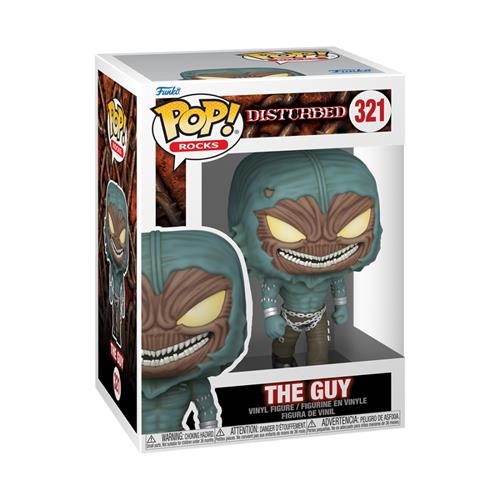 ROCK - DISTURBED - POP FUNKO VINYL FIGURE 321 THE GUY 9CM