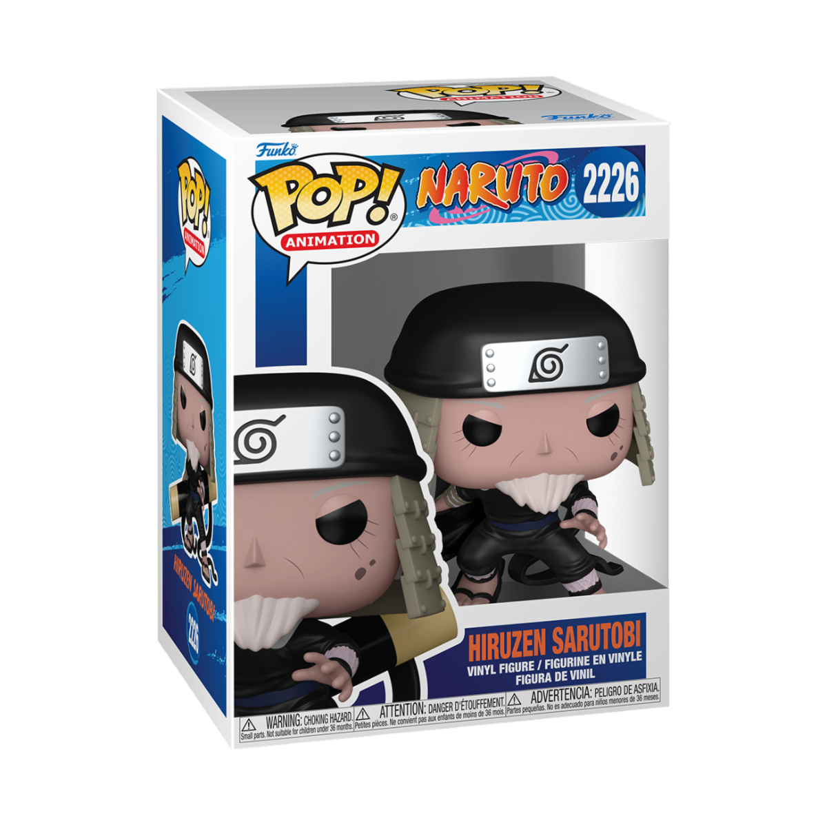 NARUTO CLASSIC S2 - POP FUNKO VINYL FIGURE 2226 HIRUZEN 9CM