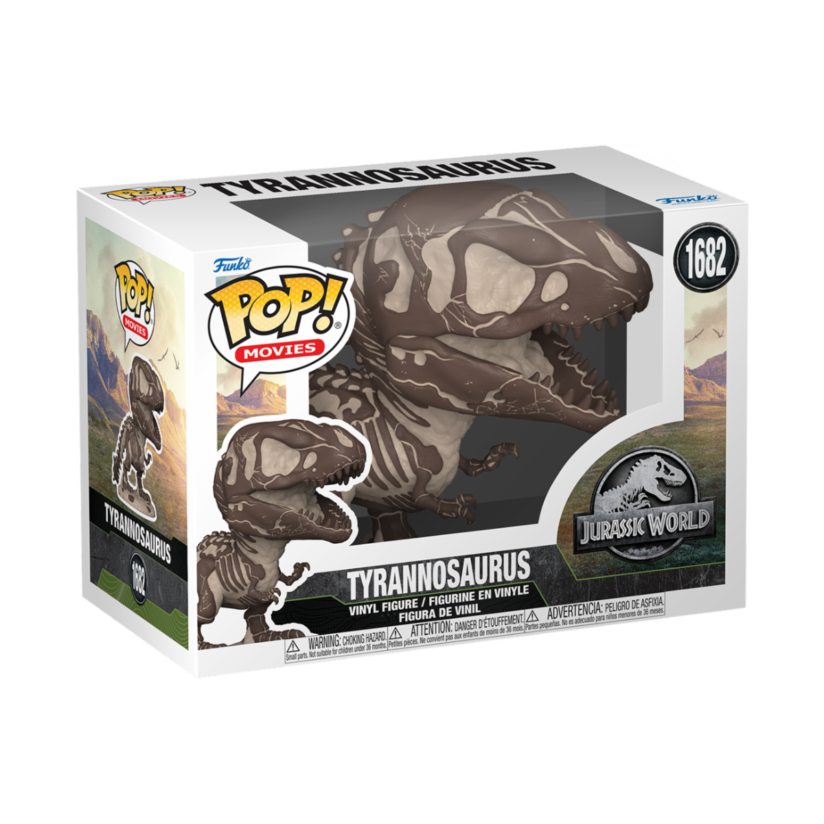 JURASSIC PARK: FOSSIL - POP FUNKO VINYL FIGURE 1682 TYRANNOSAURUS 9CM