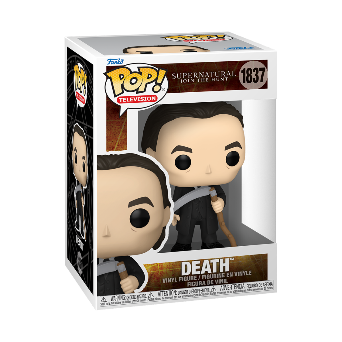 SUPERNATURAL - POP FUNKO VINYL FIGURE 1837 DEATH 9CM