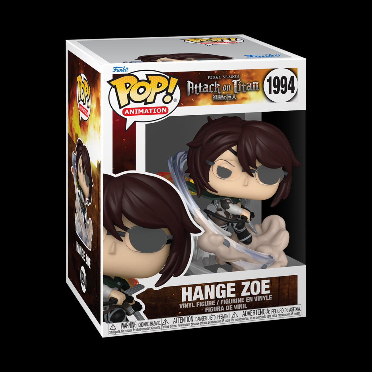 ATTACK ON TITAN - POP FUNKO PREMIUM VINYL FIGURE 1994 HANGE ZOE 9CM