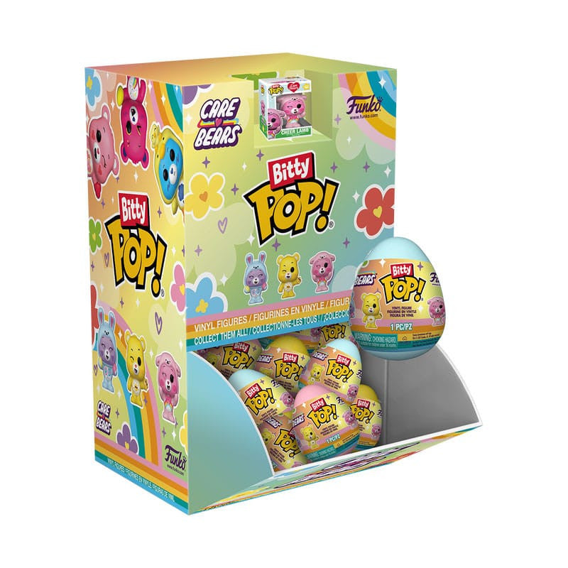 89031 - CARE BEARS - POP FUNKO BITTY EGG VINYL FIGURE - CARE BEARS DISPLAY 24PC CASE PACK