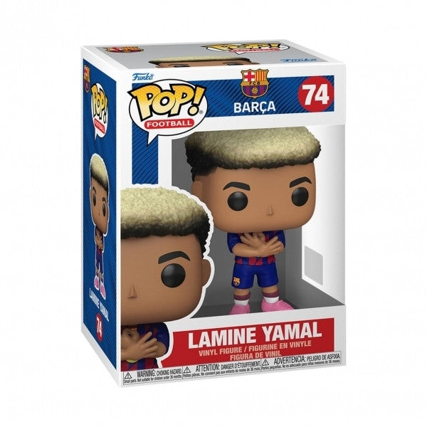 FOOTBALL: BARCELONA F.C. - POP FUNKO VINYL FIGURE 74 LAMINE YAMAL 9CM