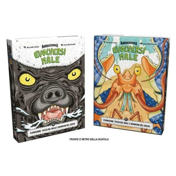EVOLVERSI MALE - IL GIOCO DI BARBASCURA X - ESPANSIONE TASSO E GRANCHIO