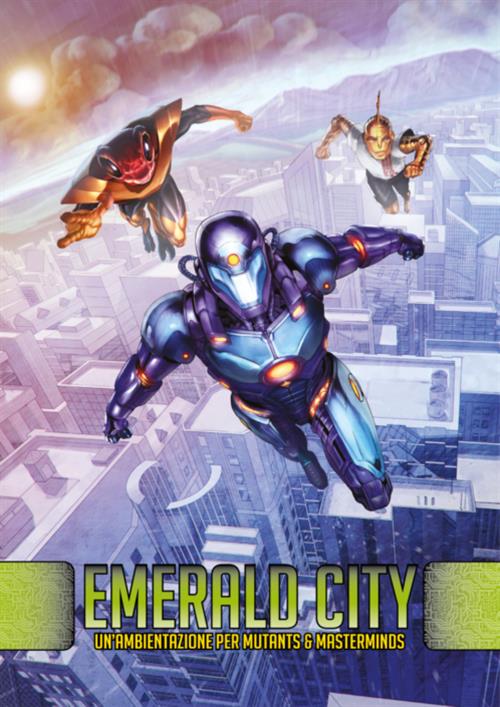 MUTANT & MASTERMINDS - EMERALD CITY - COPERTINA FLESSIBILE