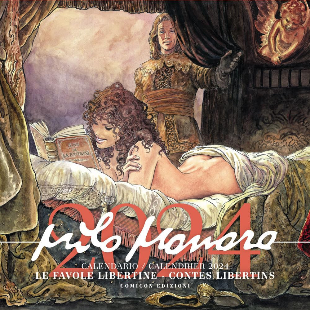 MILO MANARA - LE FAVOLE LIBERTINE - CALENDARIO 2024