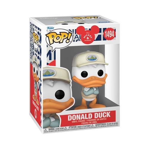DISNEY: MICKEY MOUSE IN REAL LIFE - POP FUNKO VINYL FIGURE 1494 DONALD 9CM