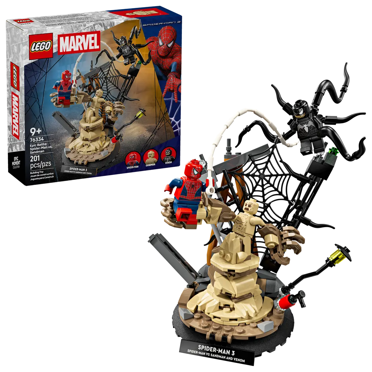 76334 - SUPER HEROES MARVEL - BATTAGLIA EPICA: SPIDER-MAN VS. SANDMAN