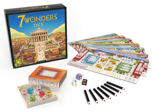 7 WONDERS DICE