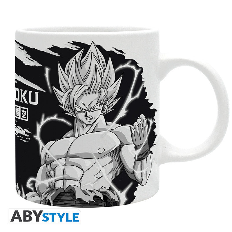 ABYMUGA651 - DRAGON BALL - MUG 320 ML - DBZ/ GOKU B&W - WITH