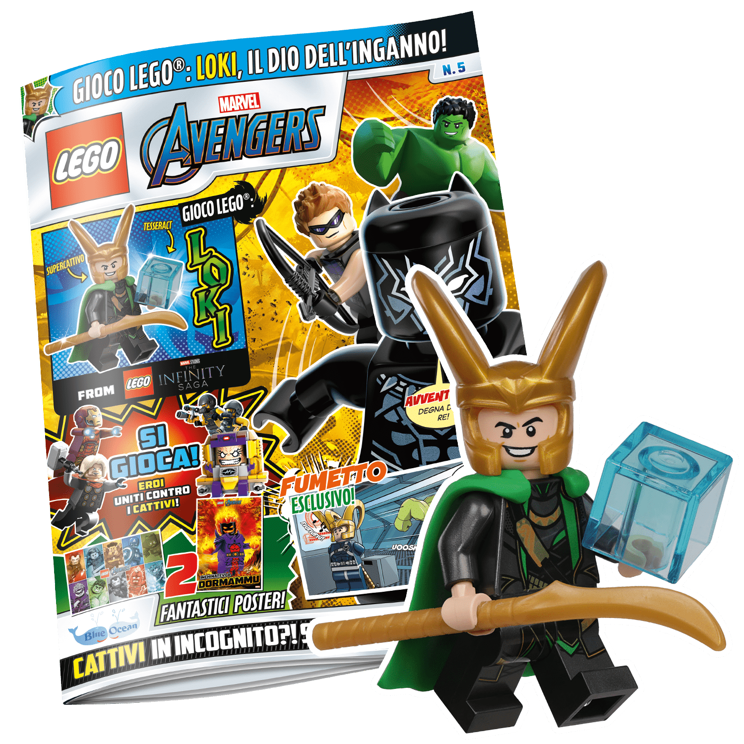 LEGO AVENGERS N.5 - LOKI