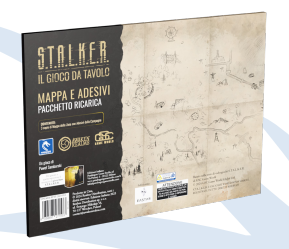 S.T.A.L.K.E.R. MAPPA E ADESIVI - PACCHETTO RICARICA