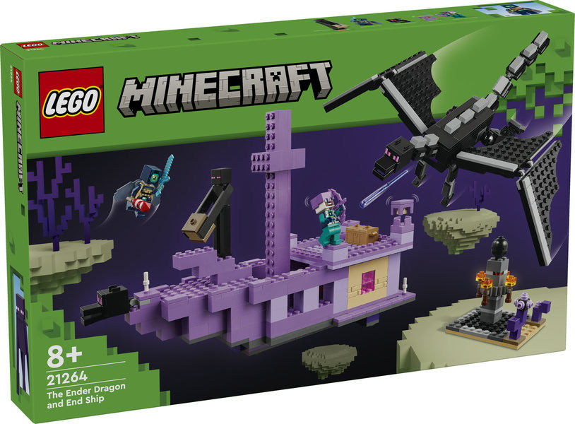 21264 - MINECRAFT - L’ENDERDRAGO E LA NAVE DELL’END