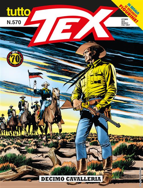 TUTTO TEX 570 FUMETTERIA - DECIMO CAVALLERIA