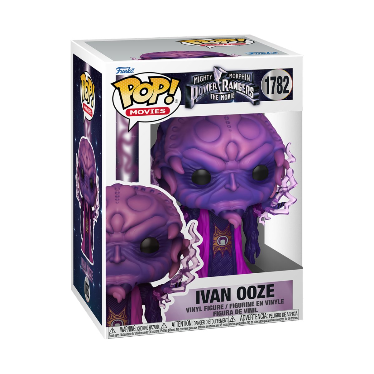 MIGHTY MORPHIN POWER RANGER: THE MOVIE - POP FUNKO VINYL FIGURE 1782 IVAN OOZE 9CM