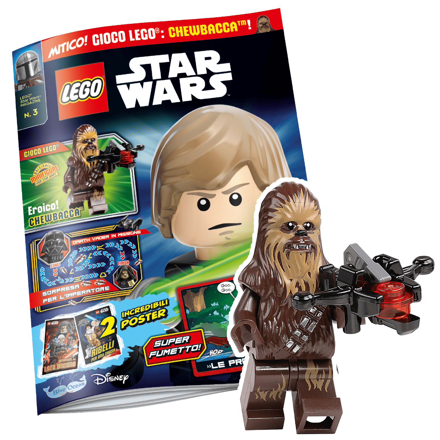 LEGO STAR WARS N.3 - CHEWBACCA