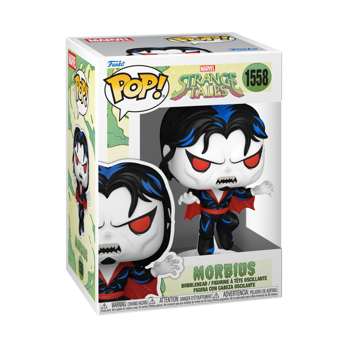 MARVEL: STRANGE TALES - POP FUNKO VINYL FIGURE 1558 MORBIUS 9CM