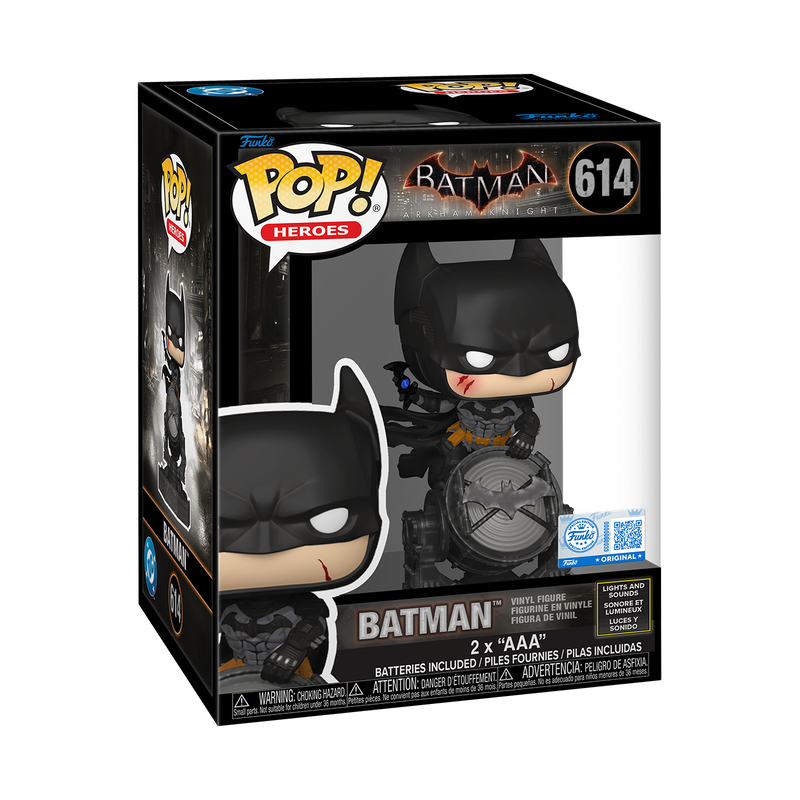 DC HEROES S5 - POP FUNKO PREMIUM SFX VINYL FIGURE 614 BATMAN 9CM