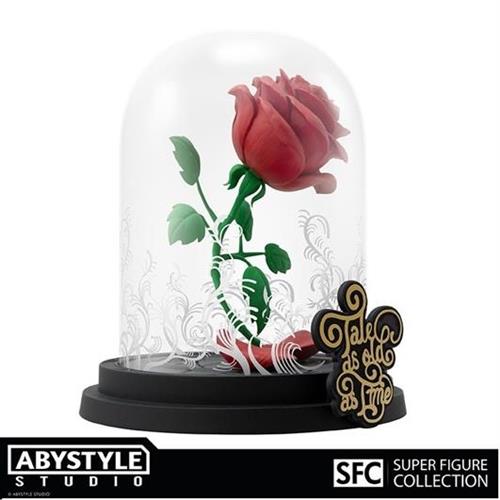 ABYFIG040 - DISNEY: THE BEAUTY AND THE BEAST - SUPER FIGURE COLLECTION - ENCHANTED ROSE - STATUA 12CM