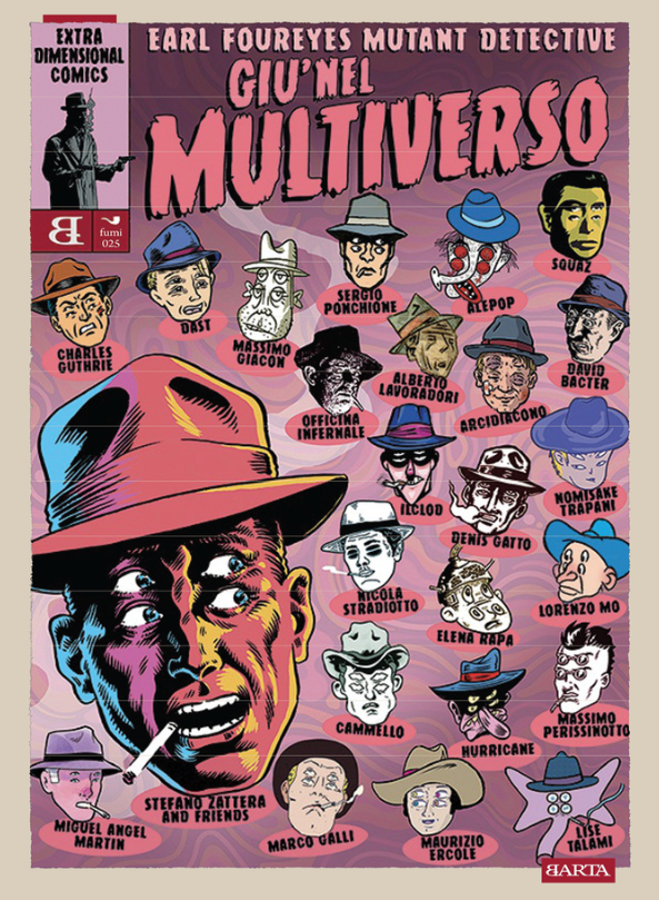 EARL FOUREYES MUTANT DETECTIVE - GIU' NEL MULTIVERSO