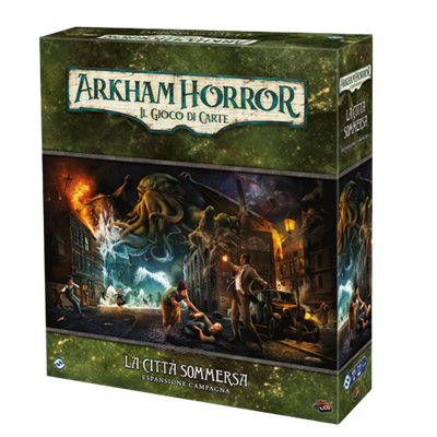 ARKHAM HORROR - LCG - REVISED CORE SET - LA CITTA' SOMMERSA - ESPANSIONE CAMPAGNA