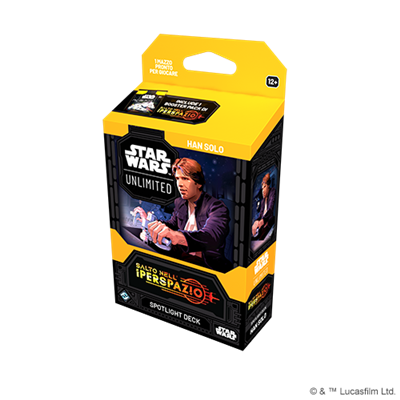 STARLIGHT DECK - STAR WARS UNLIMITED - SALTO NELL'IPERSPAZIO - HAN SOLO - ITA