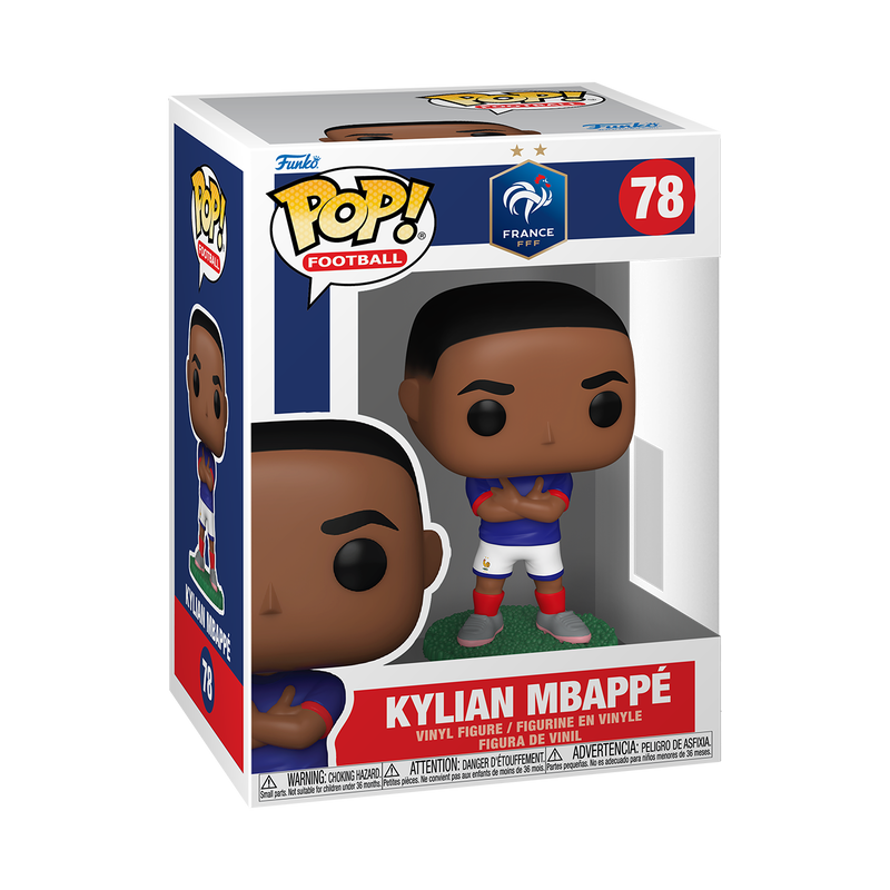 WORLD CUP 2026 - FRANCE - POP FUNKO VINYL FIGURE 78 KYLIAN MBAPPÉ 9CM
