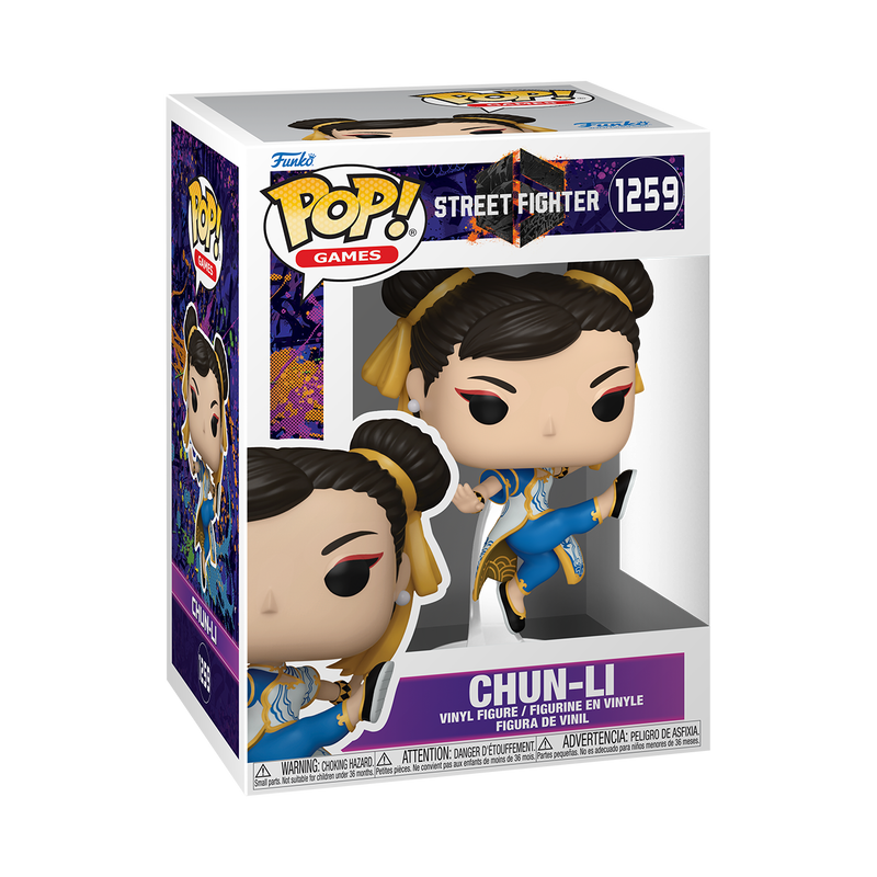STREET FIGHTER 6 - POP FUNKO VINYL FIGURE 1259 CHUN-LI 9CM
