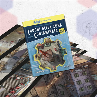 FALLOUT - SET DI MAPPE VOL.2 - LUOGHI DELLA ZONA CONTAMINATA