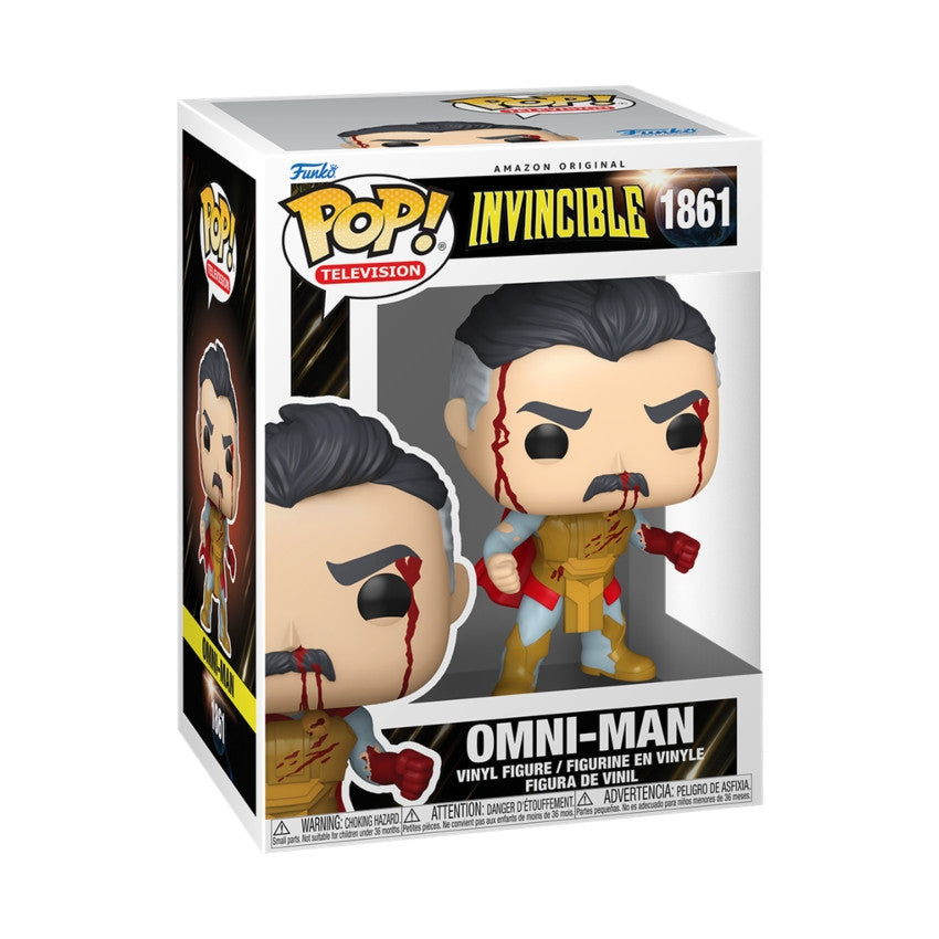 INVINCIBLE S2 - POP FUNKO VINYL FIGURE 1861 OMNI-MAN 9CM