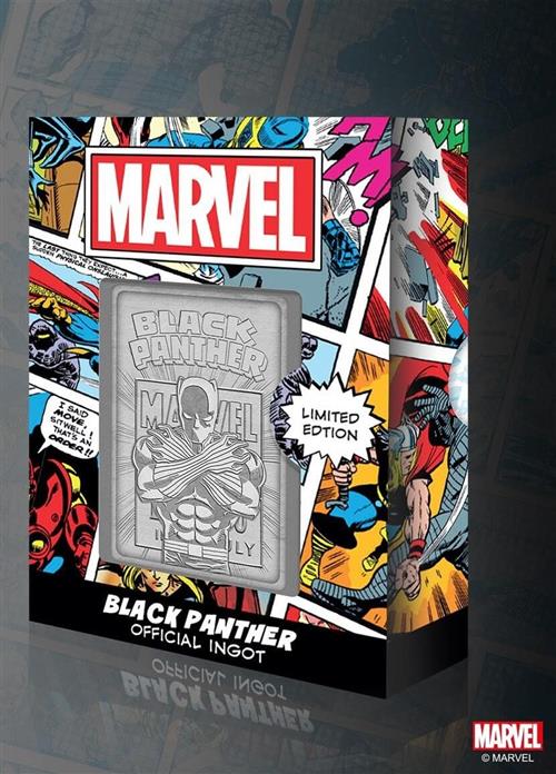 86289 - MARVEL - METAL INGOT COLLECTIBLE - BLACK PANTHER