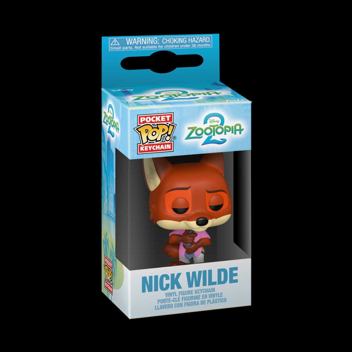 ZOOTOPIA 2 - KEYCHAIN - NICK WILDE 4CM